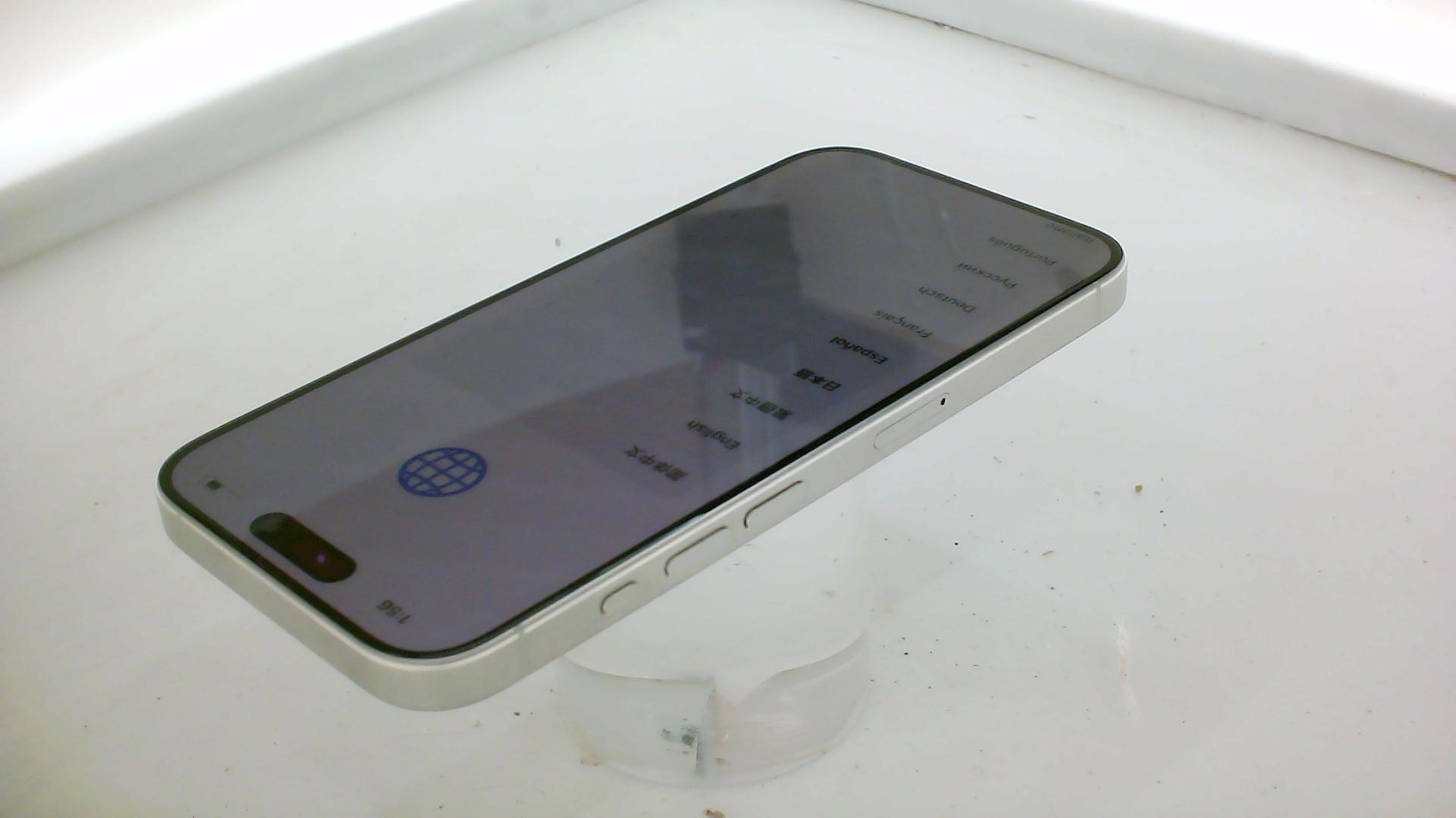 苹果【iPhone 15 Pro】5G全网通 白色钛金属 256G 国行 95新 