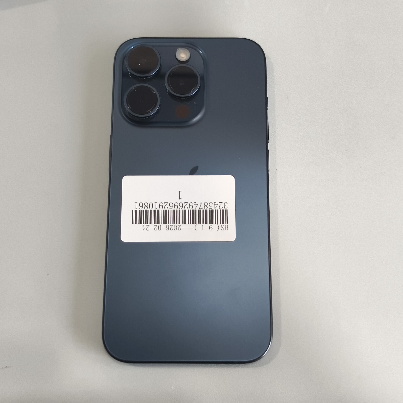 苹果【iPhone 15 Pro】5G全网通 蓝色钛金属 256G 国行 95新 